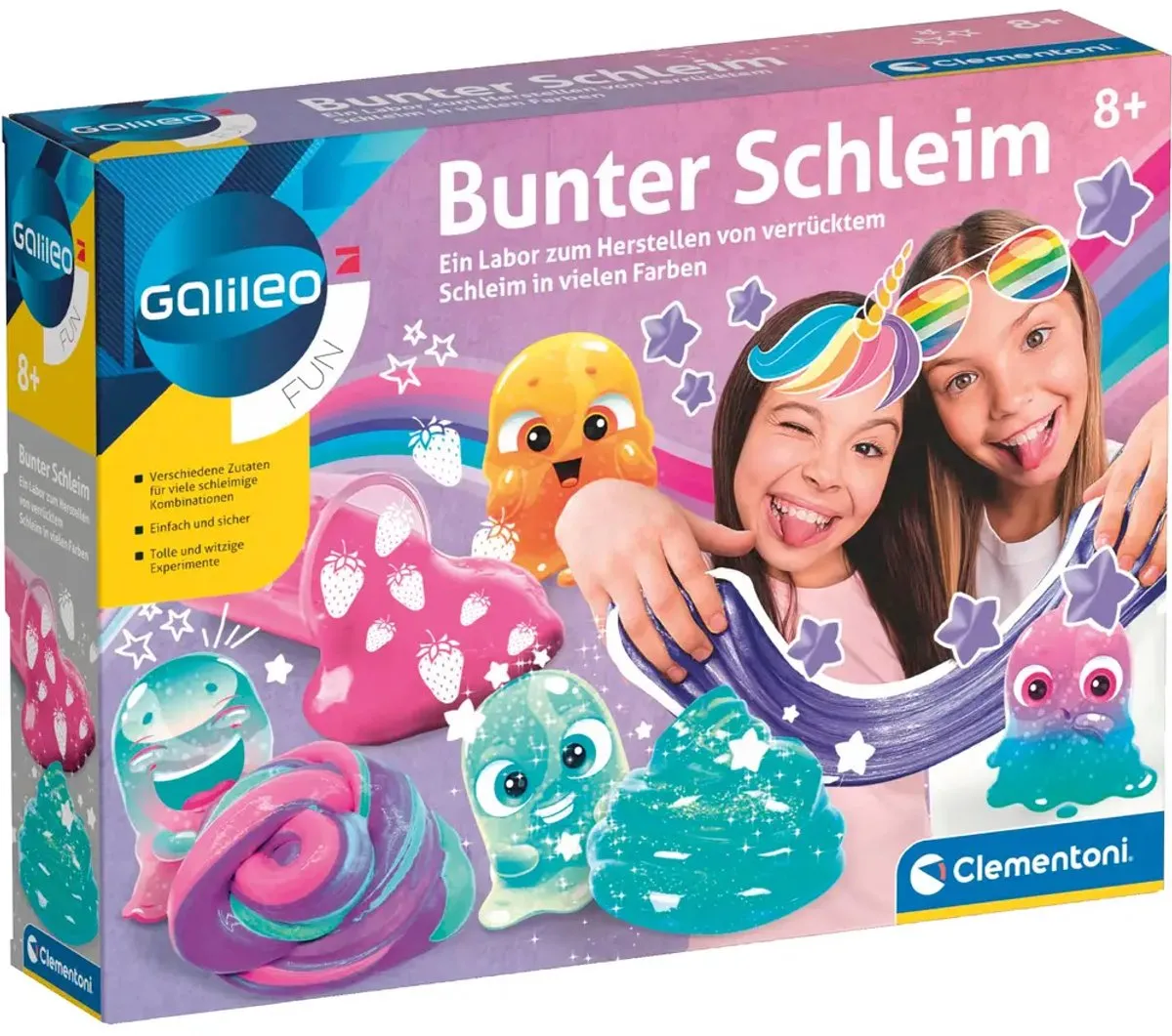 Clementoni Galileo Fun Slijmset Multicolor - 59172 - afbeelding 4 van 4