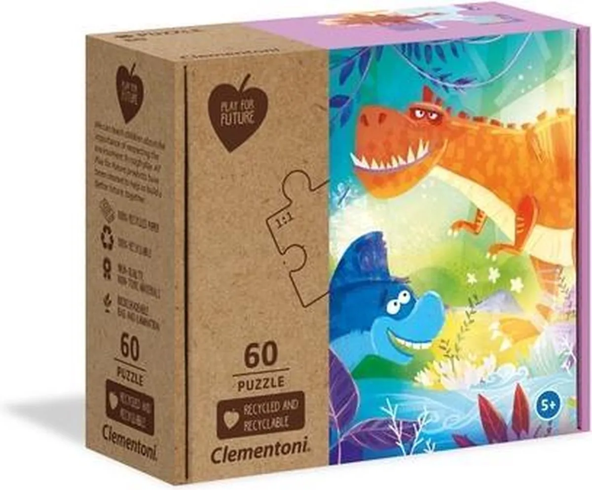 Clementoni Legpuzzel Freaky Friends Junior 60 Stuks - Multicolor