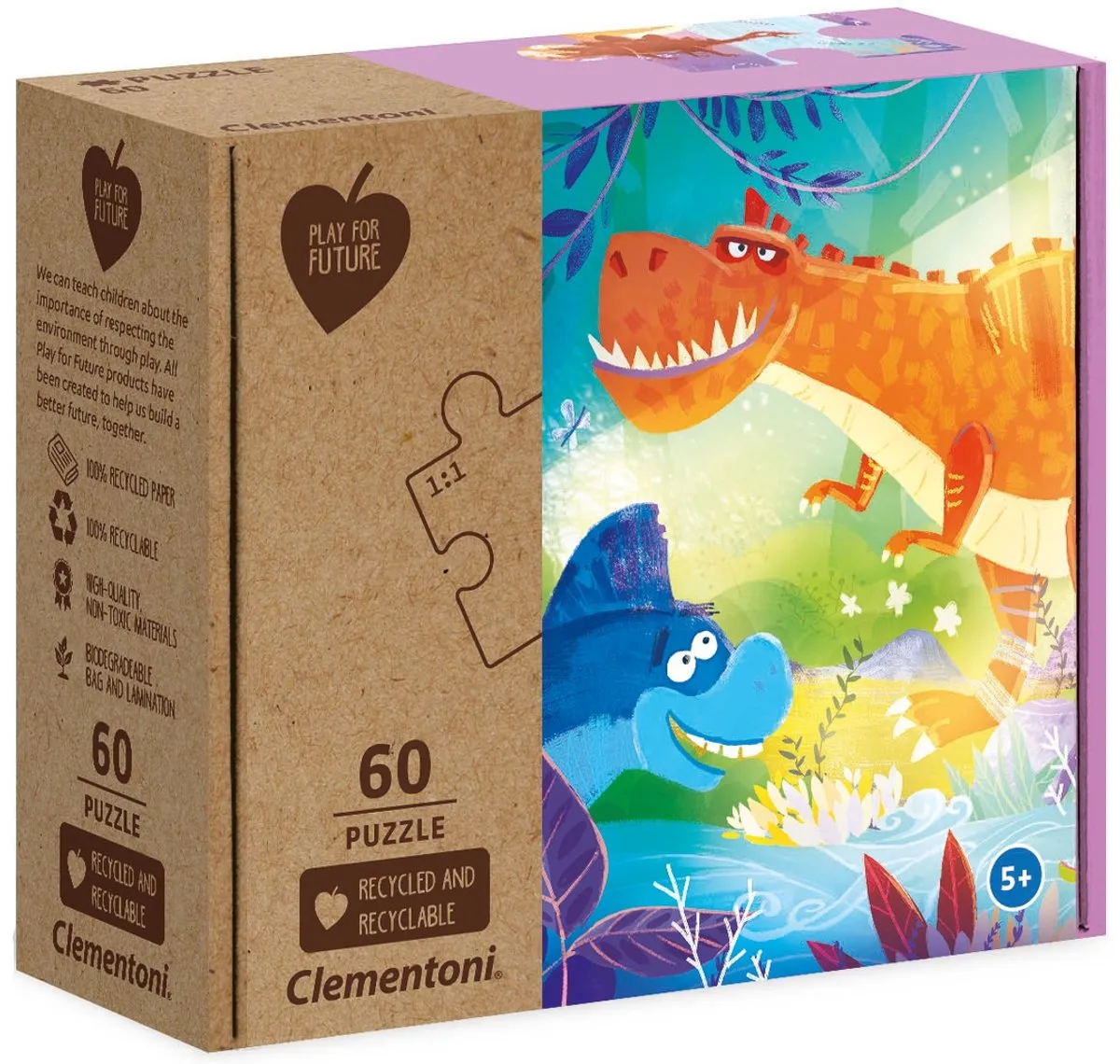 Clementoni Legpuzzel Freaky Friends Junior 60 Stuks