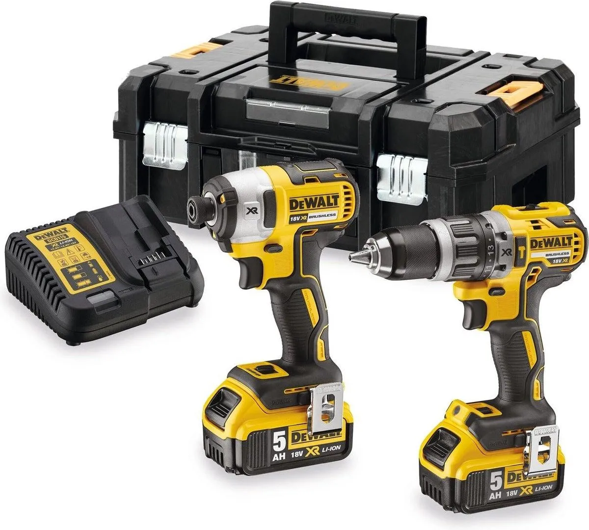 DeWalt DCK266P2T Combiset - 18V 5.0Ah XR Li-ion