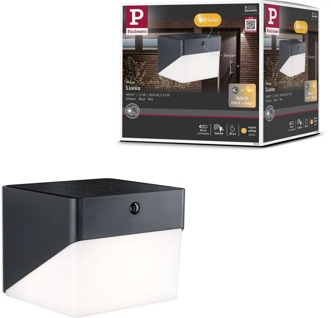 Paulmann Lioren House LED Wandarmatuur 2.3W 3000K