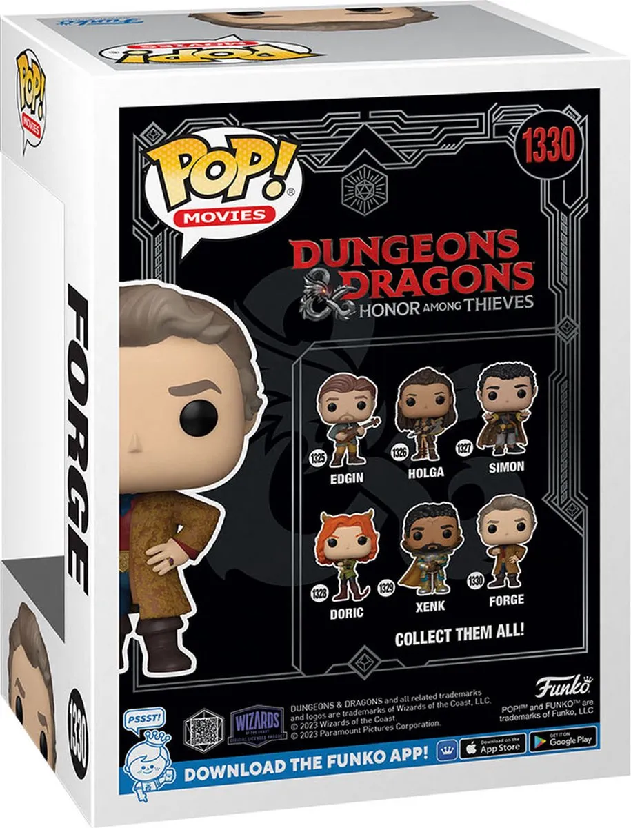 Funko POP! Dungeons & Dragons Forge Verzamelfiguur - 9cm #1330 - Multicolor