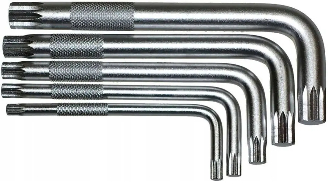 Condor Torx Sleutelset T25-T55 - 6-delig Chroom-Vanadium Staal