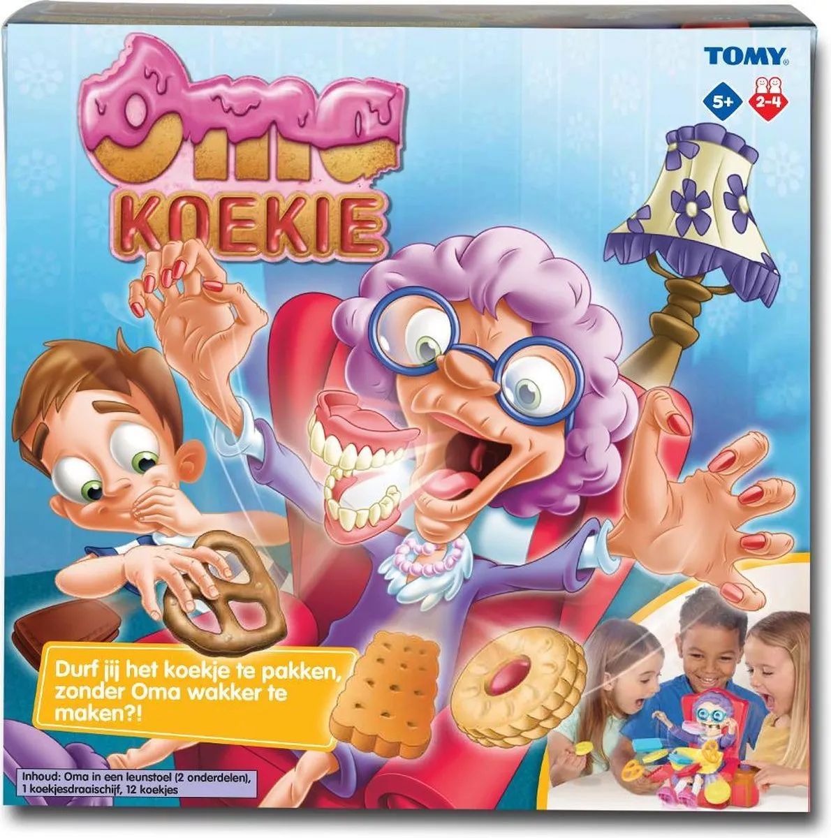 Tomy Oma Koekie Kinderspel T72465SPT - 4 Spelers