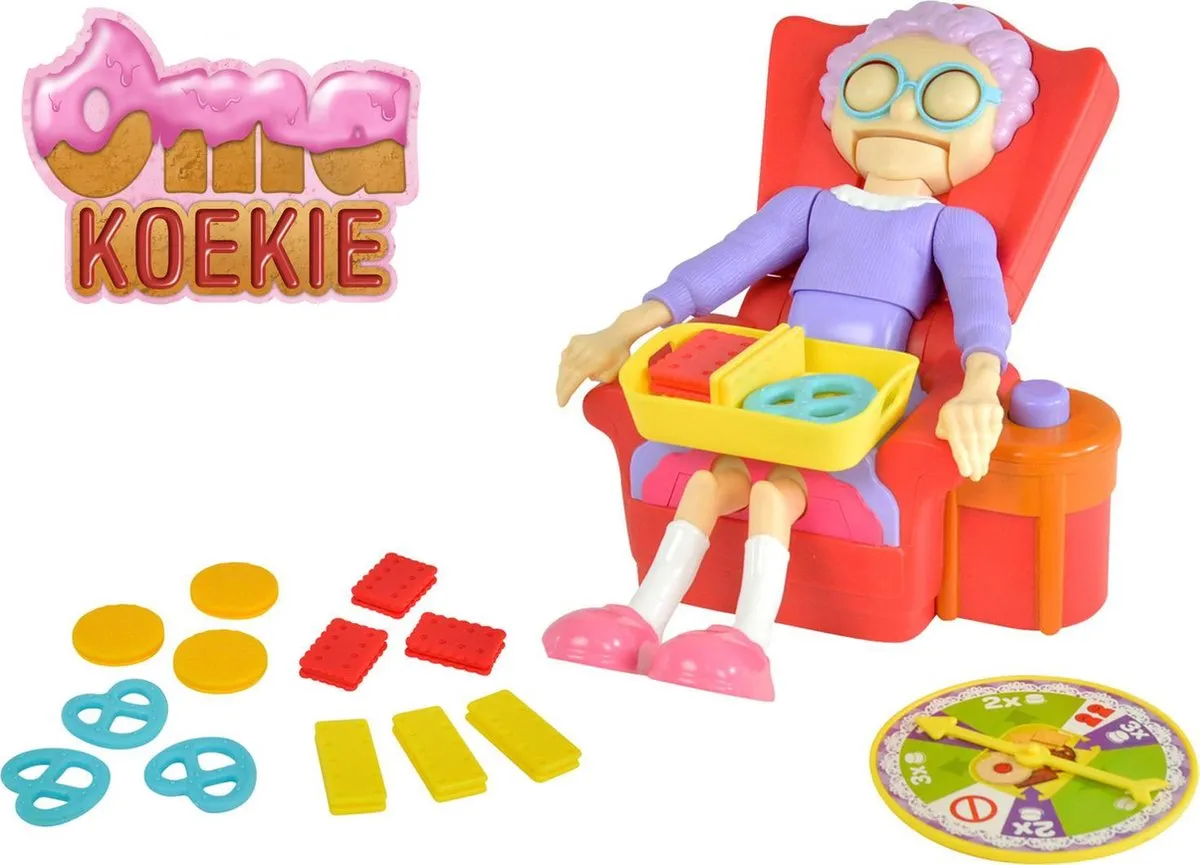 Tomy Oma Koekie Kinderspel T72465SPT - 4 Spelers