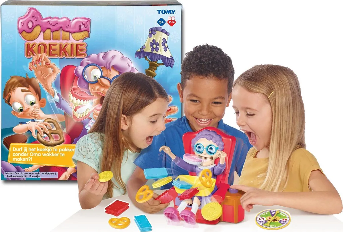 Tomy Oma Koekie Kinderspel T72465SPT - 4 Spelers