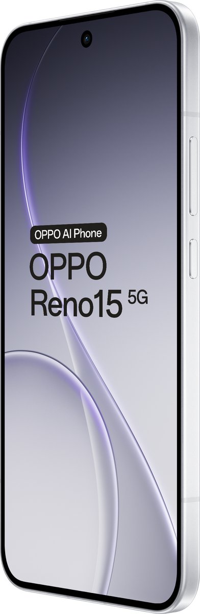 OPPO Reno15 5G 8+512GB Aurora White - Extra Warranty