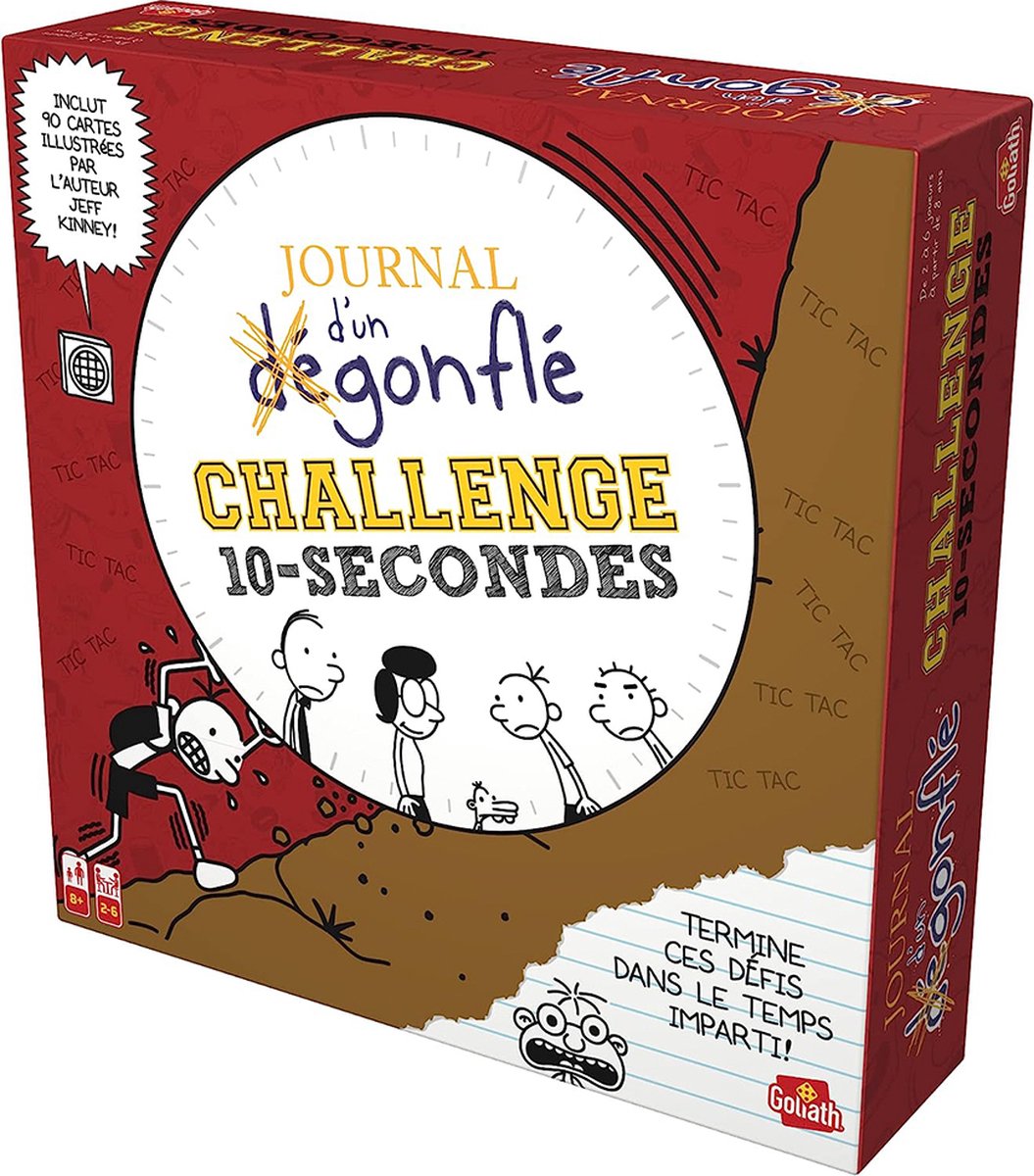 Journal d'un dégonflé - Board Game - Goliath - Francais