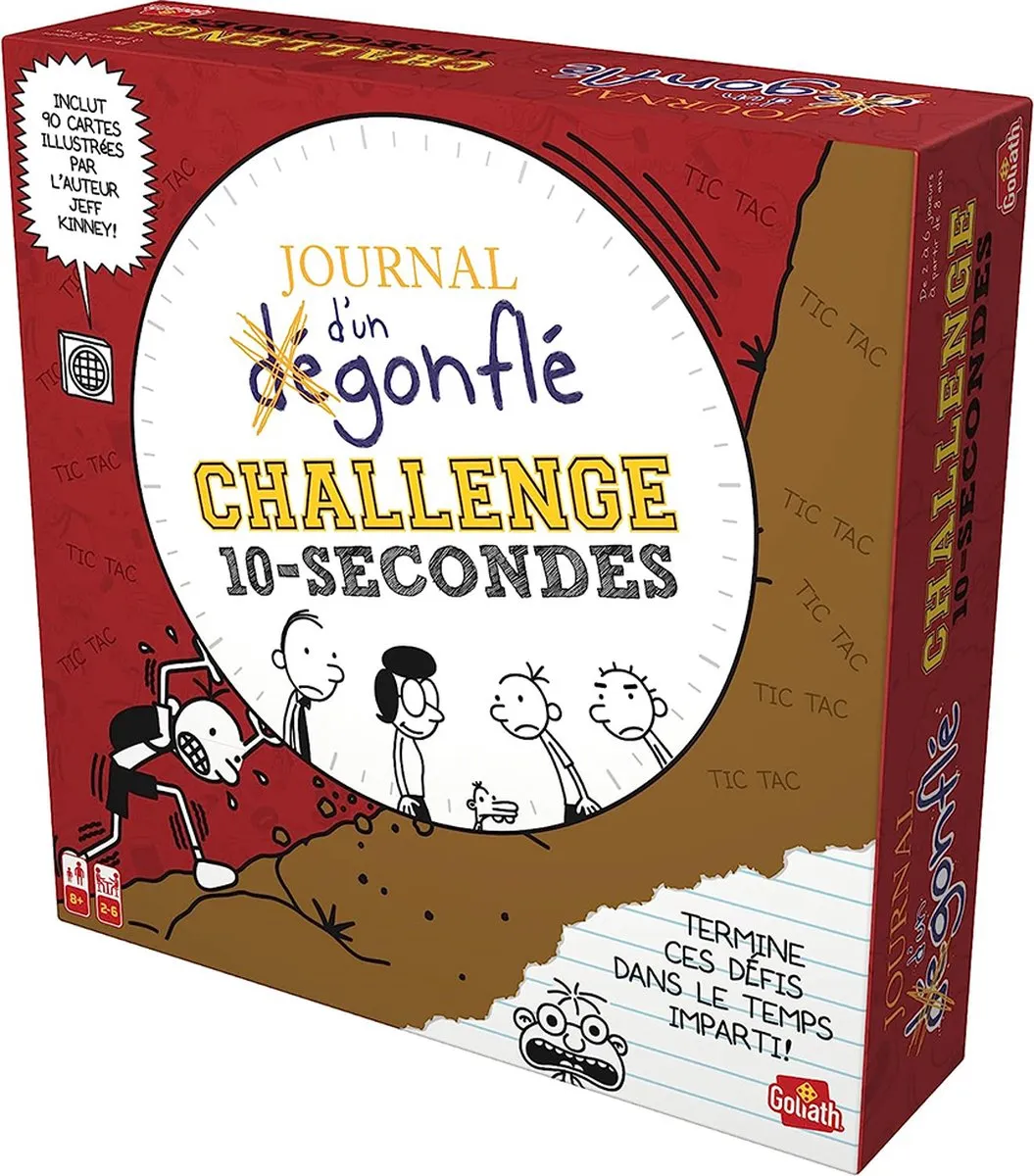 Goliath Journal d'un dégonflé Bordspel - 2-6 Spelers