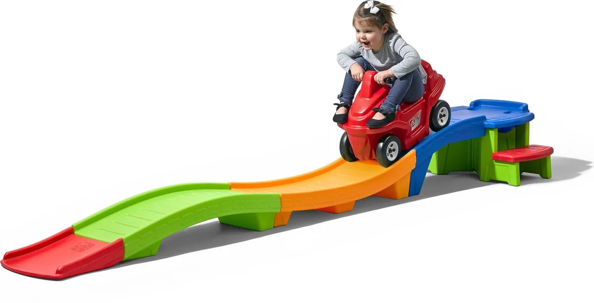 Step2 Up & Down Roller Coaster Rapid Ride & Hide Edition