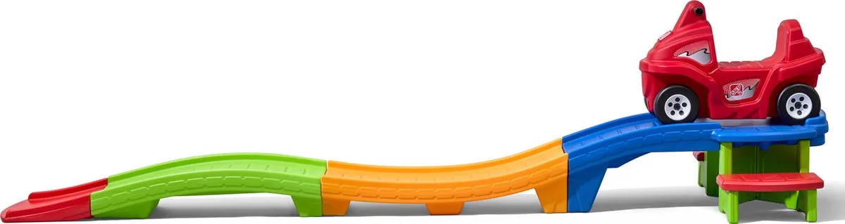 Step2 Up & Down Roller Coaster Rapid Ride & Hide Edition - Kinderachtbaan Multikleur