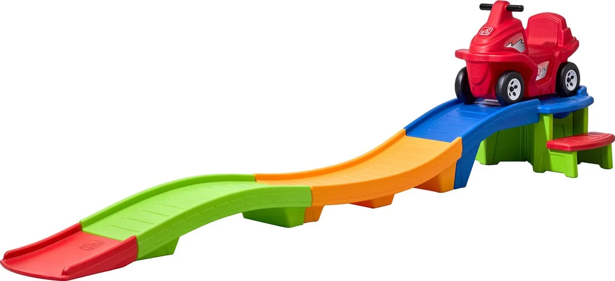 Step2 Up & Down Roller Coaster Rapid Ride & Hide Edition - Kinderachtbaan Multikleur