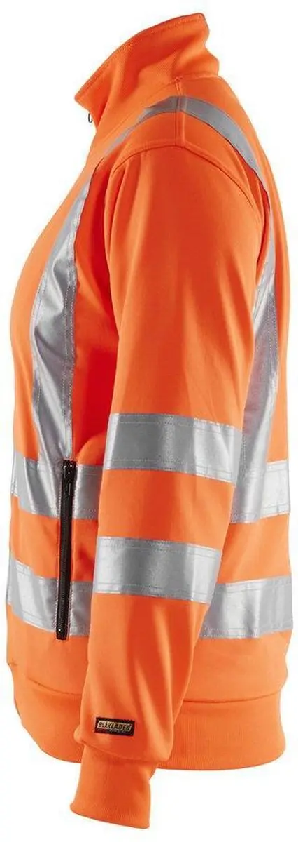 Blåkläder Dames Sweatshirt High Vis 3308-1974 - M - High Vis Oranje