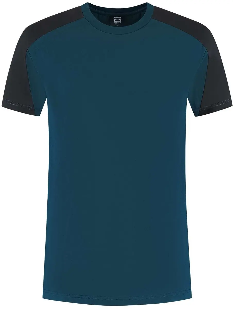 Tricorp T-shirt Bicolor Redefined 106106 - L - Ink Royalblue - afbeelding 2 van 6