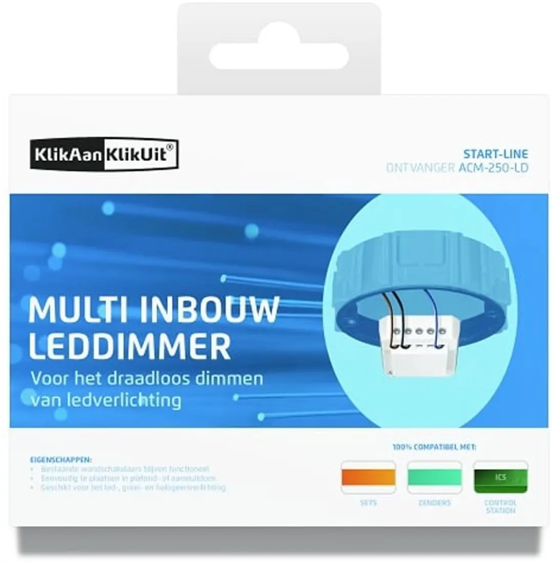 KlikAanKlikUit ACM-250-LD LED-Dimmer - 250W - Wit - afbeelding 6 van 6