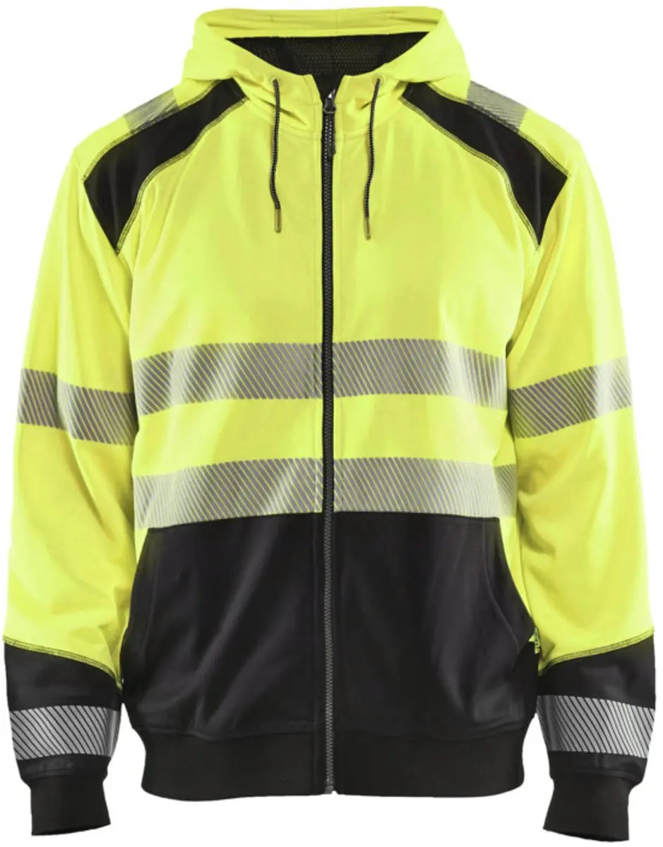 Blåkläder Hooded Sweatshirt High Vis 3546-2528