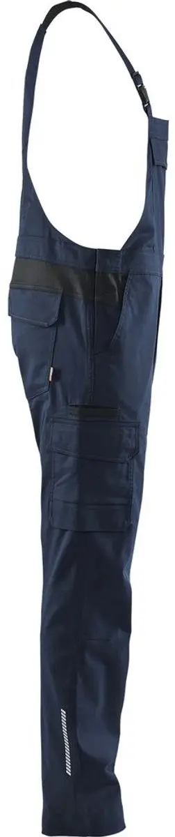 Blåkläder Industrie Bretelbroek 2644-1832 - 124 - Donker marineblauw/Zwart