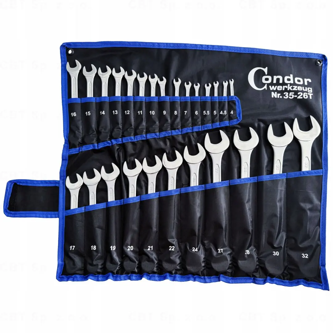 Condor Ring-Steeksleutelset 4-32mm - 26 Stuks