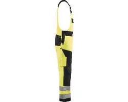 Blåkläder Bretelbroek High Vis 2660-1804 - 60 - Geel/Zwart