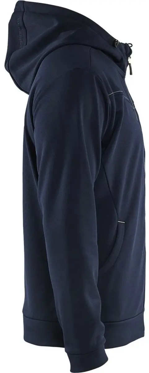 Blåkläder Hoodie 3363-2526 - Donker marineblauw/High Vis Geel - L