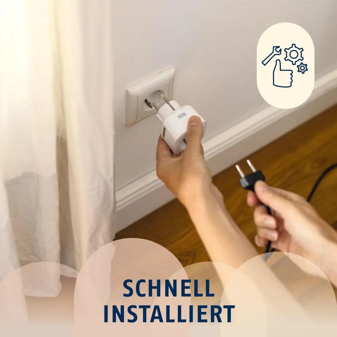 ABUS Smartvest Pro FUHA45000 Draadloos Stopcontact