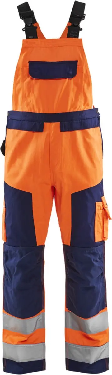Blåkläder Bretelbroek High Vis 2660-1804