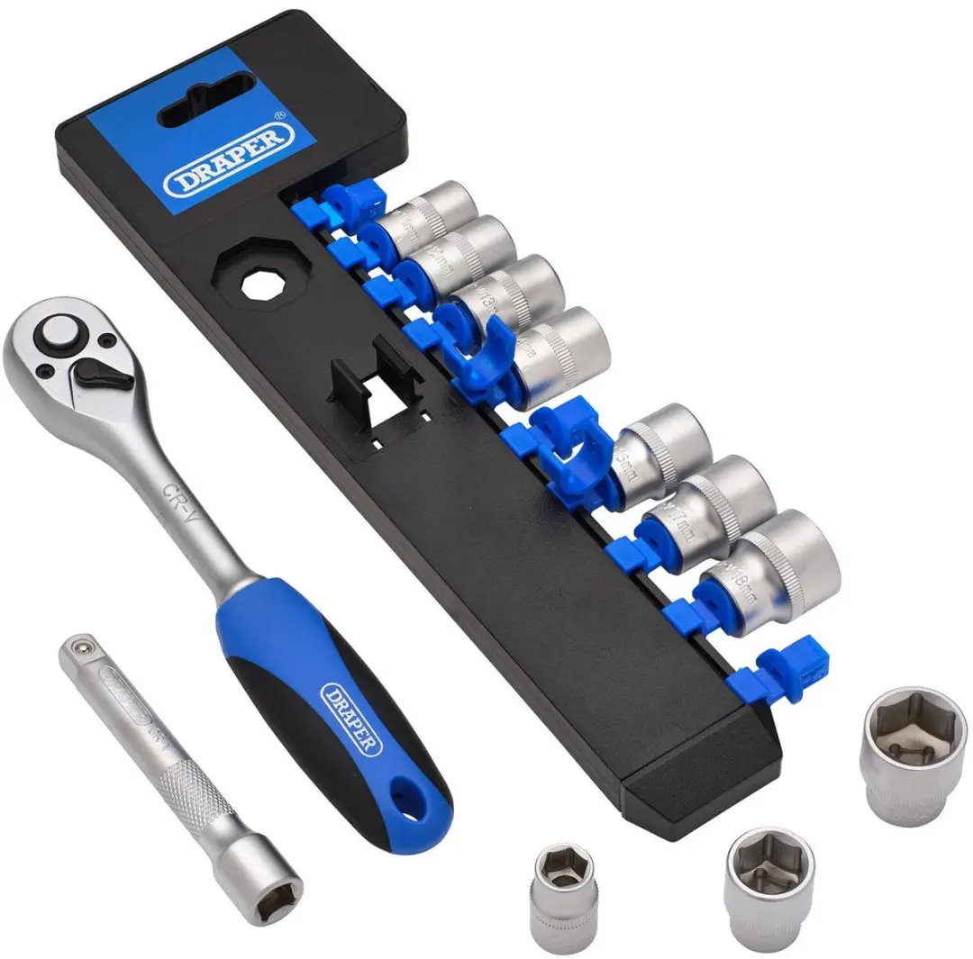 Draper 3/8" Doppenset - 12-delig