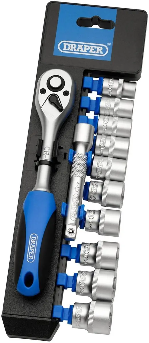 Draper 3/8" Doppenset - 12-delig