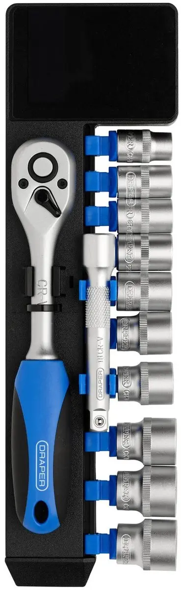 Draper 3/8" Doppenset - 12-delig