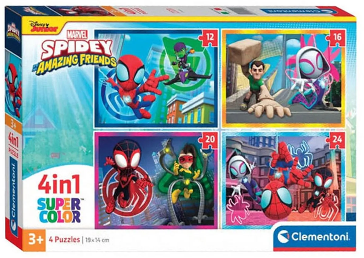Clementoni Spidey and His Amazing Friends Puzzel 41 Stuks - Multicolor