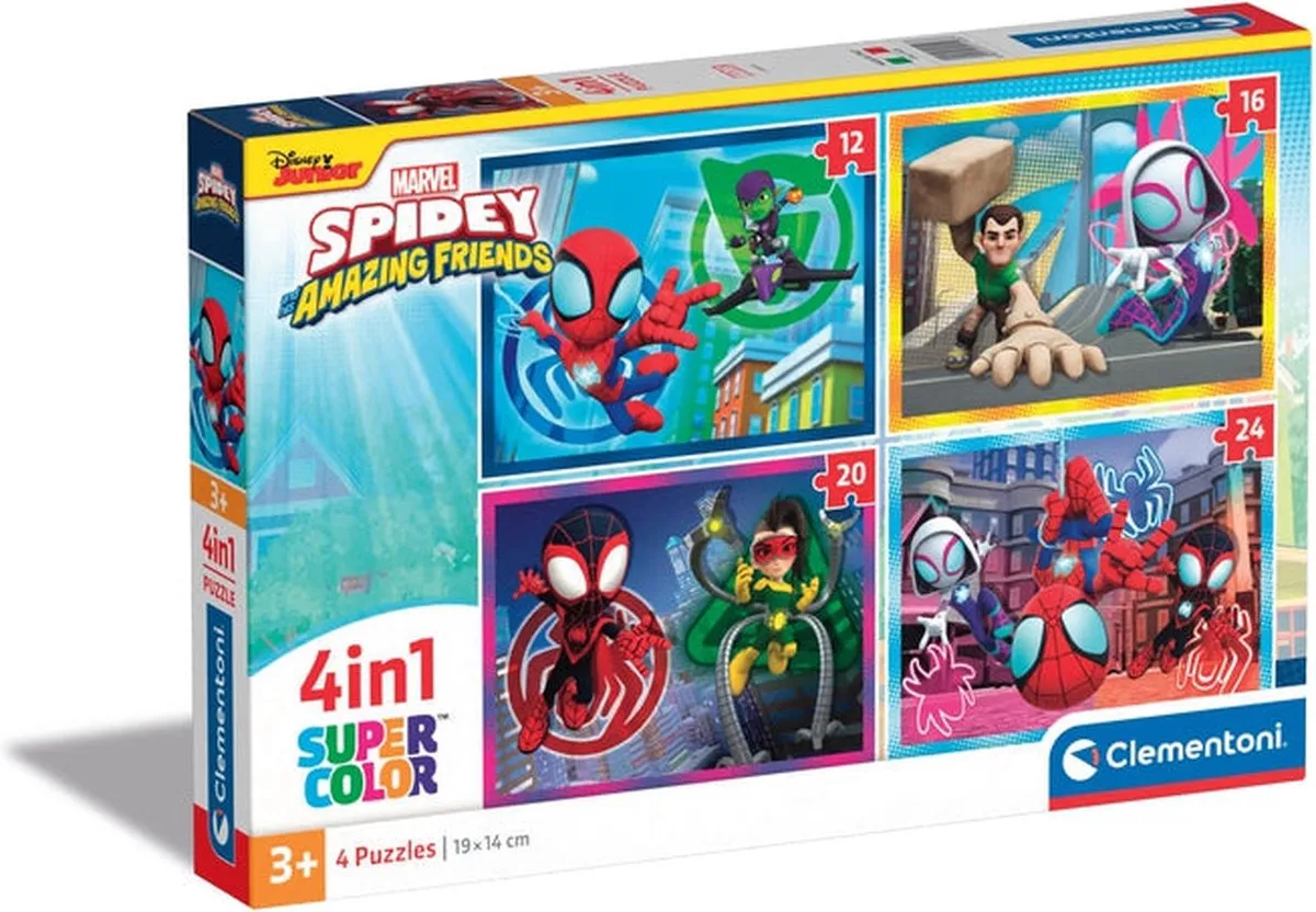 Clementoni Spidey and His Amazing Friends Puzzel 41 Stuks - Multicolor