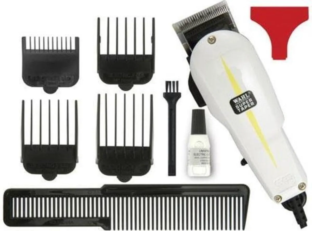 Wahl Super Taper Tondeuse + Blade Ice 400 - 4 Opzetkammen