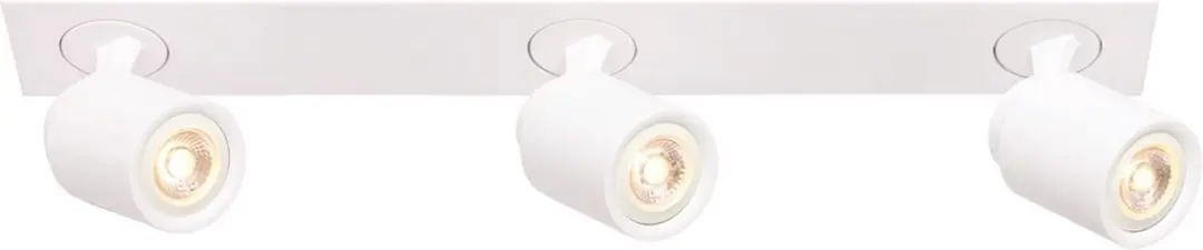 Freelight Spot Razza 3 Lichts L 54cm GU10 - Wit