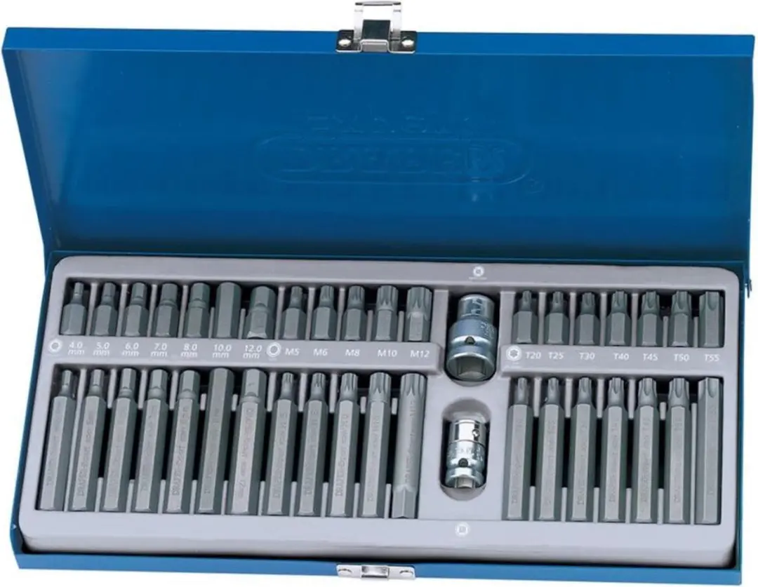 Draper TX-STAR Bitset 40-delig - 3/8" + 1/2"