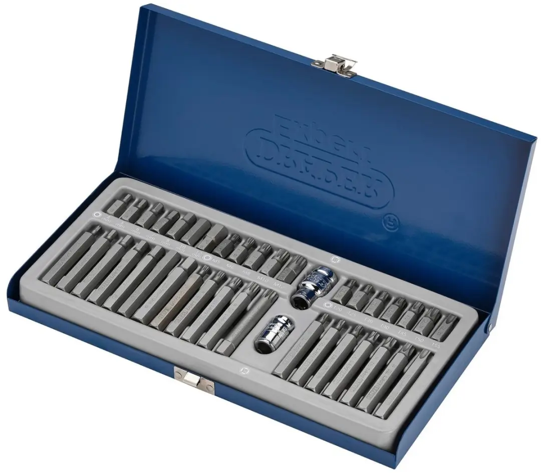 Draper TX-STAR Bitset 40-delig - 3/8" + 1/2"