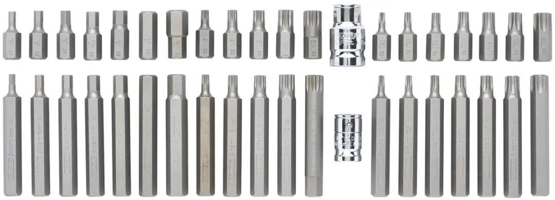 Draper TX-STAR Bitset 40-delig - 3/8" + 1/2"