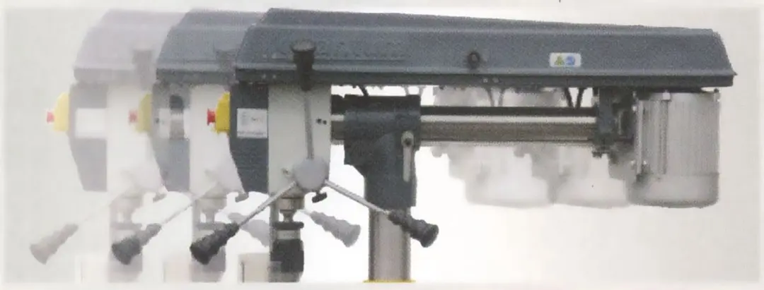 HBM RB6T Radiaalboormachine - 16mm - 750W - 5 Snelheden