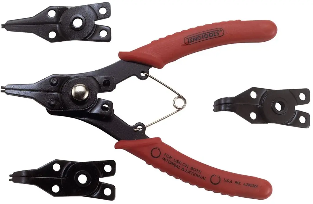 HBM Machines Circlips-tangen set 5-delig - Teng Tools