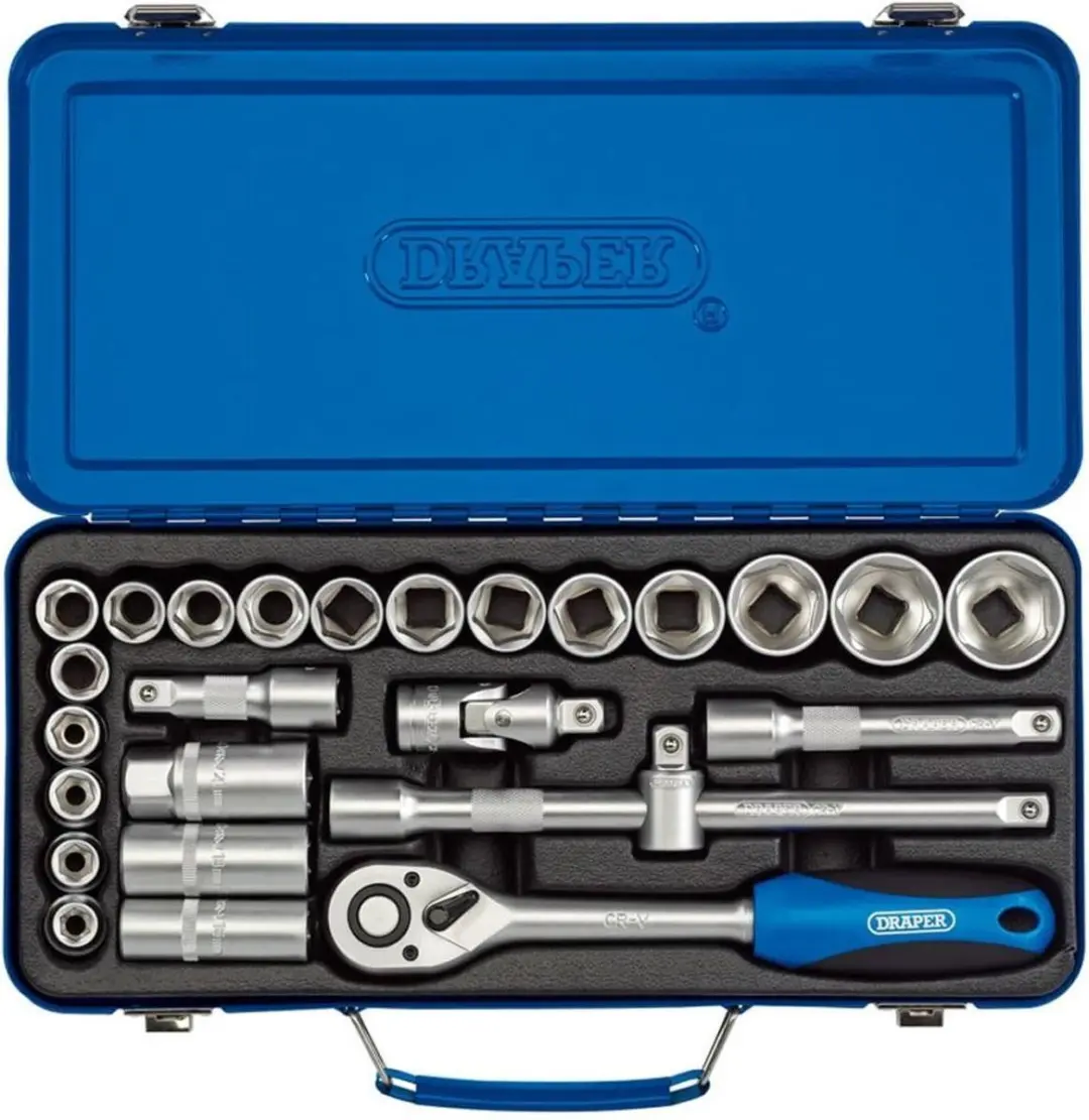 Draper 1/2" Doppenset 26-delig