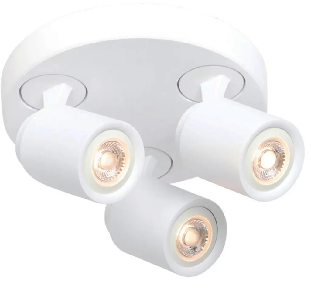 Freelight Spot Razza 3 GU10 - 21cm - Wit