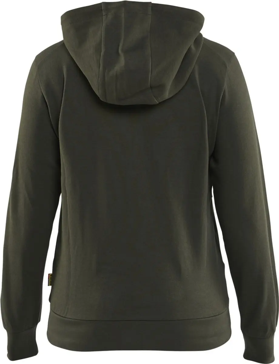 Blåkläder Dames Hoodie 3D 3560-1158 - S - Donker Herfstgroen