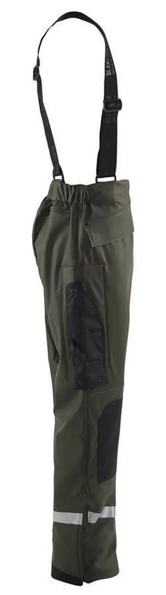Blåkläder Level 2 Regenbroek 1305-2003 - S - Army Groen