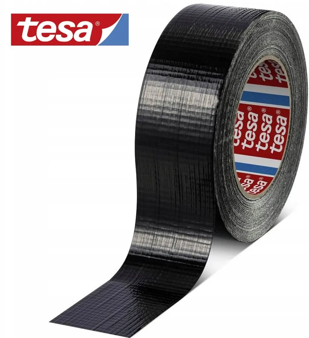 Tesa Duct Tape 50mm x 50m - Zwart - afbeelding 4 van 5