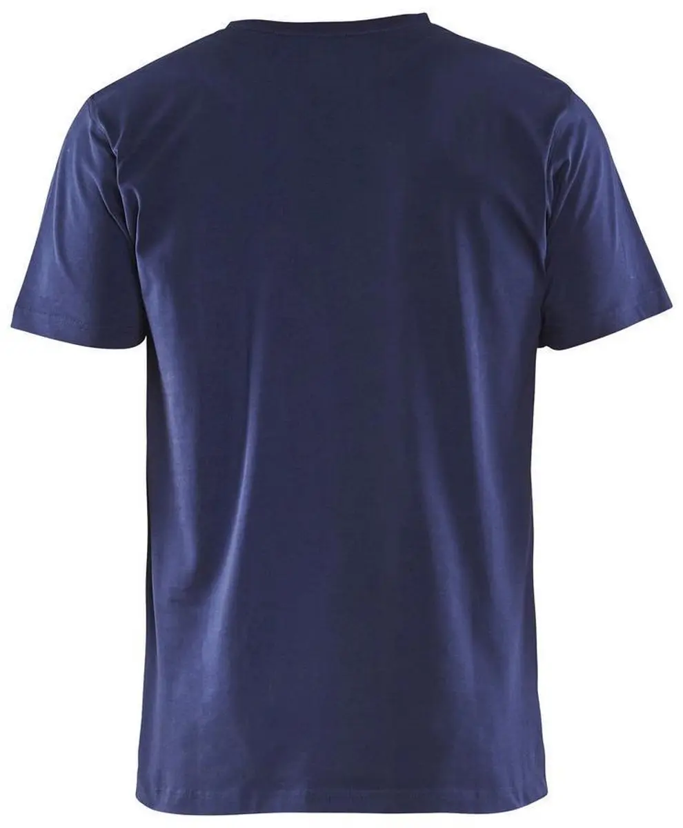 Blåkläder T-Shirt 3360-1029 V-hals - Marineblauw M