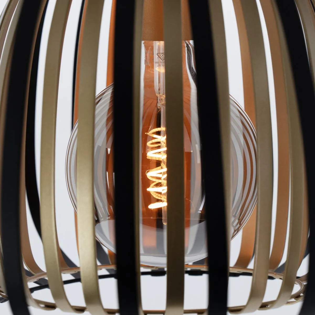 Eglo Encinitos Plafondlamp Ø45cm - Zwart/Goud