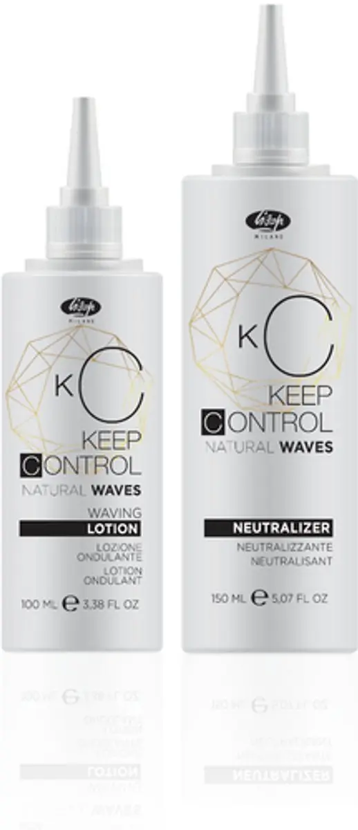 Lisap Keep Control Natural Waves Kit Set