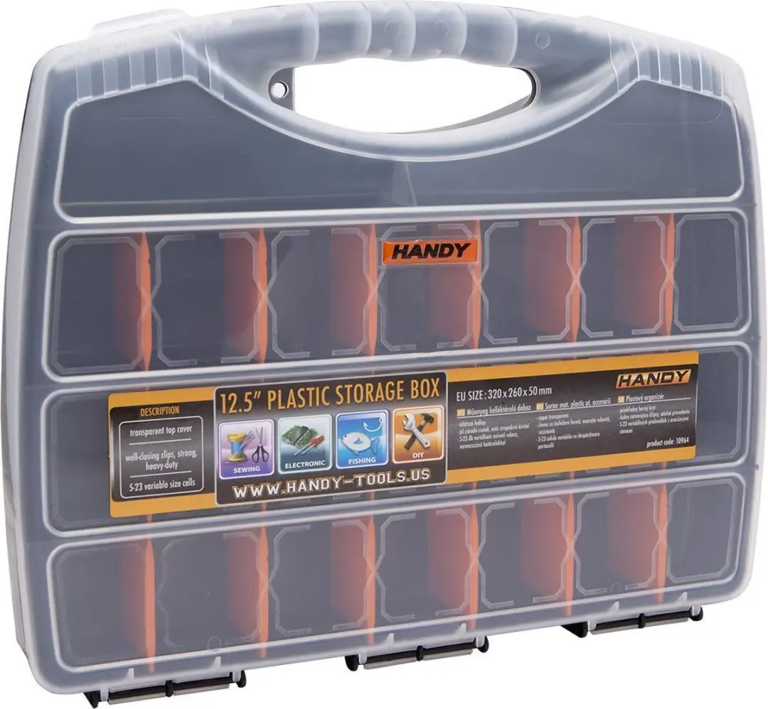 Handy Kunststof Organizer 32x26cm