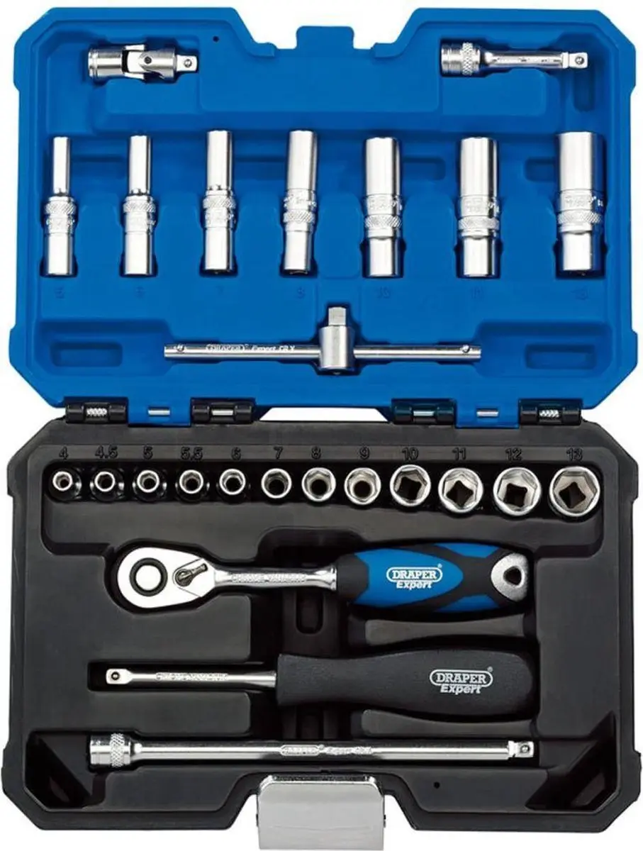 Draper 1/4" Doppenset