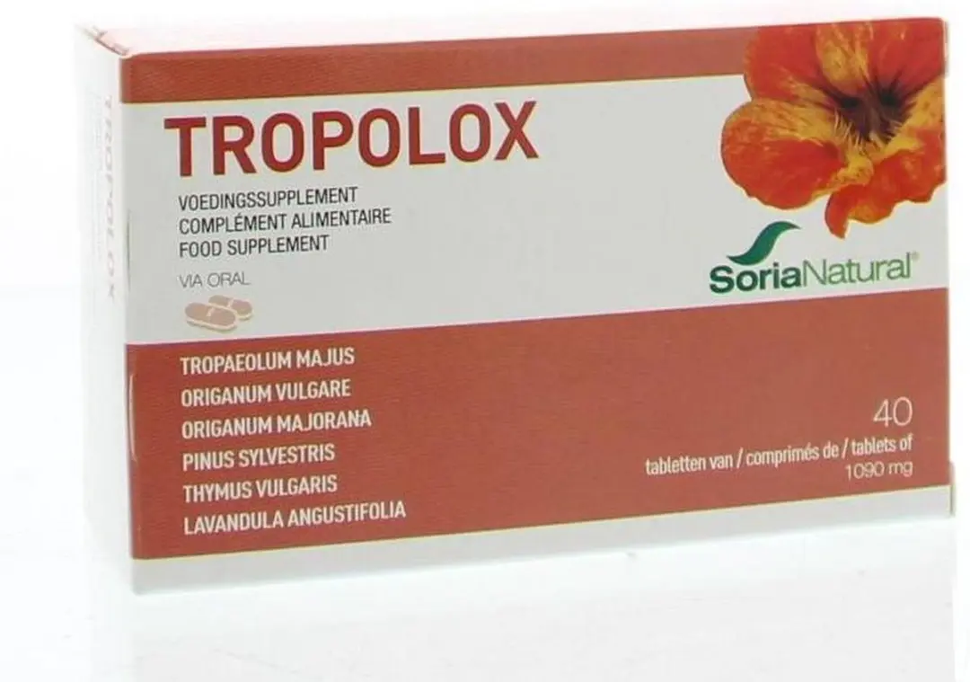 Soria Natural Tropolox 40 Tabletten