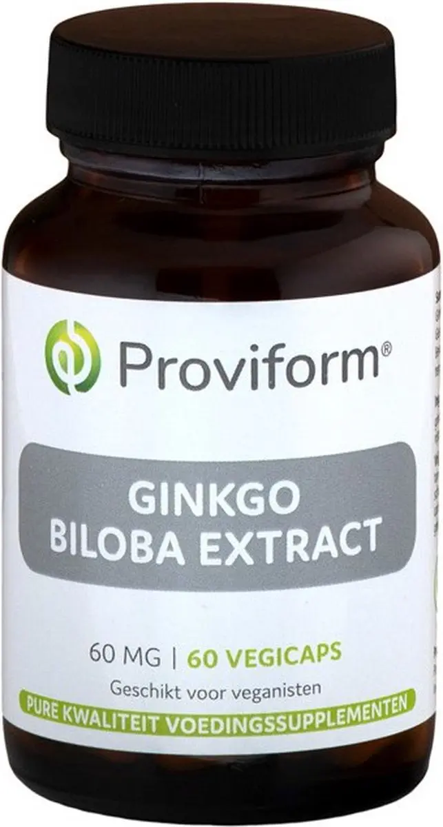 Proviform Ginkgo biloba 60mg Voedingssupplement